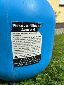 Bazénová filtrace Azuro 4 - 4