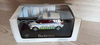 Škoda Fabia II MP Praha Limit 129/300 Abrex 1:43 - 4