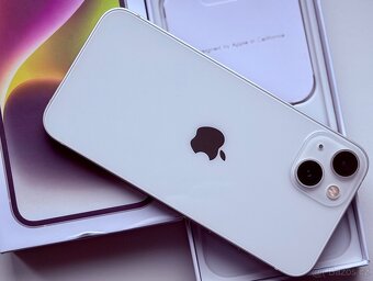 iPhone 14 Starlight BATERIE 100% TOP - 4
