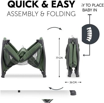 Dětská cestovní postýlka - 4