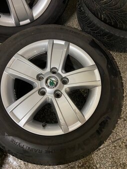 Alu kola 5x112 r15 Škoda - 4