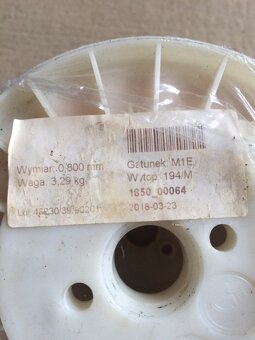 Měděný drát 0,8mm -0,6 mm - 4