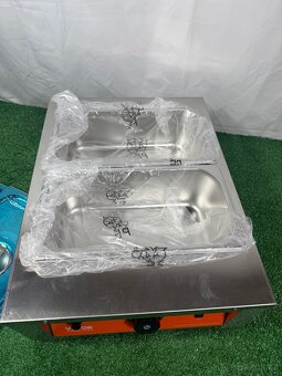 Stroj na temperování čokolády 2 nádrže 3,3L - 4