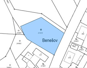 Benešov u Broumova - stavební pozemek 1386 m2 - 4