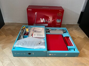 Nintendo Wii Červená limitovaná edice 25 Anniversary Mario - 4