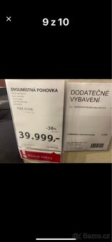 Kozena luxusni sedaci souprava Nova - 4