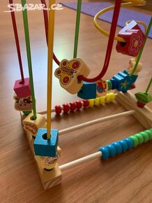 Dřevěný motorický labyrint - 4