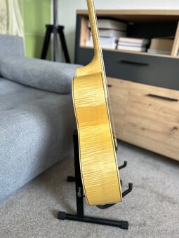 12-Strunová Elektroakustická Gitara KLEMA Flamed Maple - 4