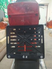 ČZ 350/472 - držák rámečku SPZ - 4