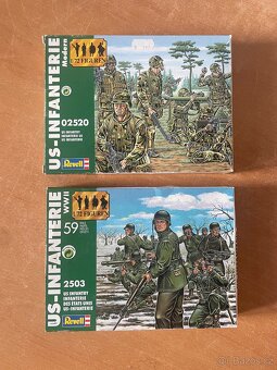Revell vojáci US Infanterie WW II 1:72 - 4