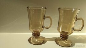 Skleněné retro vázičky, hrnky, potravinové dózy - 4