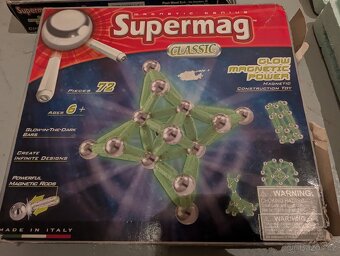 Magnetická stavebnici Supermag - 4