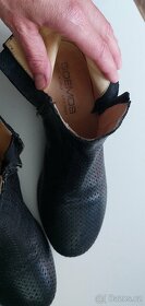 stylové kotníkové kožené italské boty Boemos 36 - 4