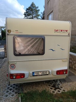 Prodám karavan GRUAU A4008 DE LUXE + velký zimní předstan - 4