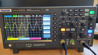 Osciloskop Hantek DSO2D15 150MHz s generátorem 25MHz NOVÝ - 4
