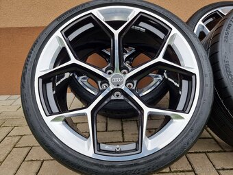 22″ 5×112 AUDI RS6 / RS7 PERFORMANCE BLACK / DIAMOND TURNED - 4