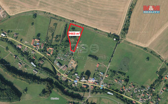 Prodej pozemku k bydlení, 9463 m², Otovice - 4