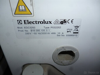 sušička prádla electrolux,EDC3250,na 3.5 kg - 4