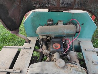 Malotraktor domácí výroby - 4