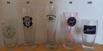 Půllitr ,půlitr, pivní sklenice , sklo , pivo (2) - 4