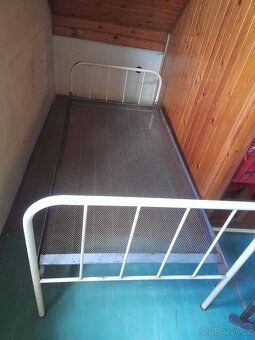 Retro kovová postel - 4