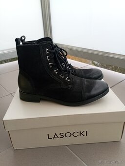 Dámské kotníkové kožené - 4