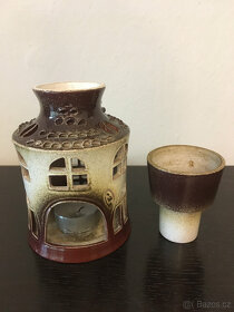 Keramický svícen na vonný olej - 4