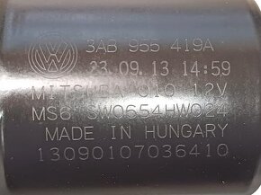 Táhla + motorek stěračů 3AB955023A 3AB955419A VW Passat B7 - 4