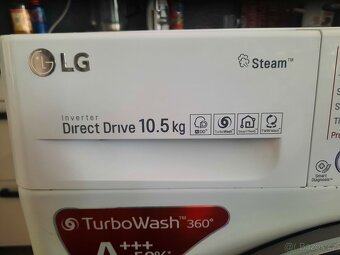 Pracka LG na 10,5kg---mohu dovézt - 4