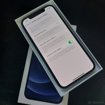 Mobil iPhone 12, kondice baterie 88%, 64 GB, krásný stav - 4