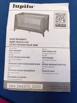 Dětská cestovní postýlka - 4