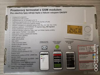 Termostat s GSM module PT 32 GST - 4