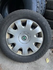 Sada plechových zimních kol Škoda Octavia 3 195/65 R15 - 4