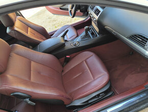 E63 Pre-lci Červený kožený interiér - 4