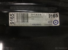 Plechový disk 9165 6x15 ET 47 5x112 - 4