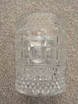 Nová retro skleněná dóza s víkem - Czechoslovakia, 1 250 ml - 4