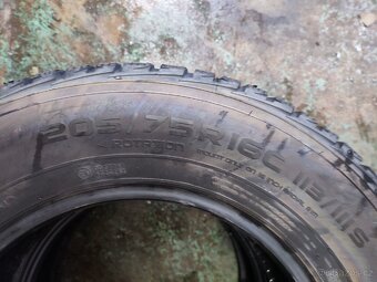 205/75/16C ZIMNÍ NOKIAN 2X DOT 0417 - 4