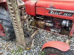 Zetor 3511 Cabrio, boční kosa, ochranný rám, platné Tp - 4