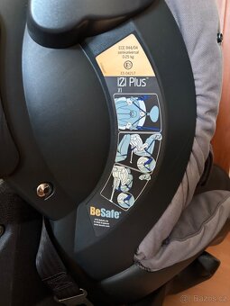 Besafe iZi X1 Plus protismerna autosedacka - 4