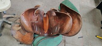 Vintage JOHS. STUBBEN SIEGFRIED 17,5" jezdecké SEDLO - 4