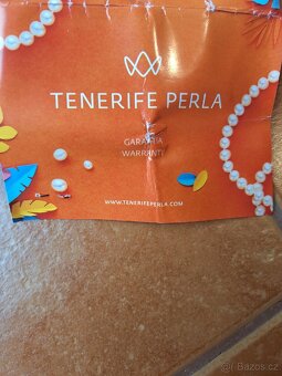 Prsten s pravou perlou-nový s certifikátem vel.57 - 4