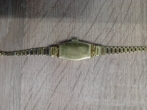 ART DECO-Dámské Celo zlaté Hodinky - 4