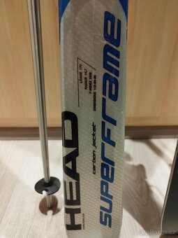 Sjezdové carvingové lyže HEAD v délce 170 cm - 4