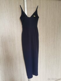 Tmavě modré šaty BÁRA styl- sexy šaty - 4