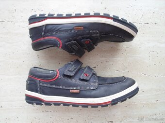 Modré boty sandály kožené - 35 - 4