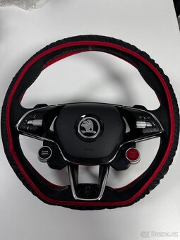 Volant škoda Superb, Octavia, Fabia - ALCANTARA - 4