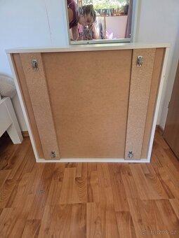 4x bile šuplíky pod postel Ikea Vardo - 4