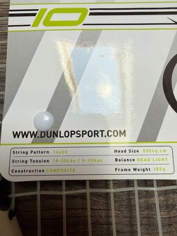 Nová raketa na squash Dunlop G-Force 10 - 4