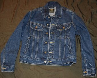 Jeans bunda LEE Jacket, 100% bavlna, vel.M - 4
