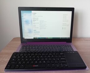 Notebook Lenovo IdeaPad 320-15IAP, fialová - 4